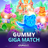 Gummy Giga Match slot game icon on NuStar App